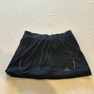 Adidas tennis skirt skort small black‎